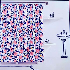 ♠️ NEW!!  Kate Spade shower curtain!